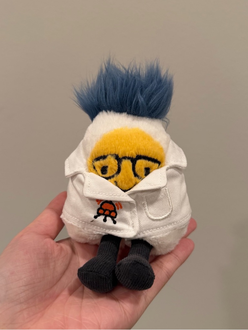 Jellycat Amuseables Boiled Egg Scientist Space series